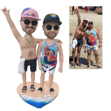 Load image into Gallery viewer, Fully Customizable 2-Person Personalized Bobbleheads
