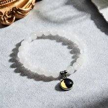 Load image into Gallery viewer, Custom Moon Phase Beads Bracelet – Luminous Gift for Her