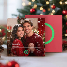 Load image into Gallery viewer, FridgeBeats Frameless 4.0 Custom Music Photo Fridge Magnet – Playable Christmas Gift