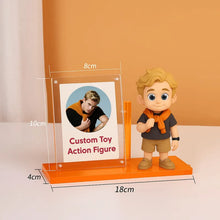 Load image into Gallery viewer, Custom 1 Person 3D Mini Figure – Personalized Toy Figure from Photo Gift