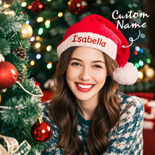 Load image into Gallery viewer, Personalized Embroidered Name Santa Hat – Christmas Gift for Family