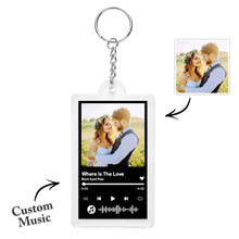 Load image into Gallery viewer, Custom NFC Music Keychain – Creative Couple Gift