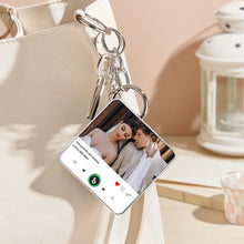 Load image into Gallery viewer, FridgeBeats Custom Photo & Text Music Keychain – Playable Music Box Bag Charm