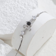 Load image into Gallery viewer, Personalized Dog Pendant Photo Projection Bracelet – 925 Sterling Silver