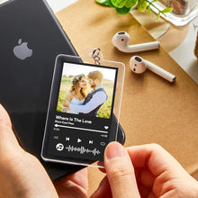 Load image into Gallery viewer, Custom NFC Music Keychain – Creative Couple Gift