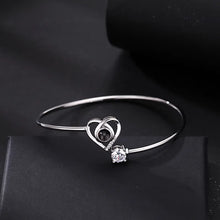 Load image into Gallery viewer, Custom Projection Bracelet – Personalized Photo Heart Jewelry Gift for Her