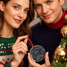 Load image into Gallery viewer, Personalized Holding Hands First Christmas Ornament – Couple’s Keepsake