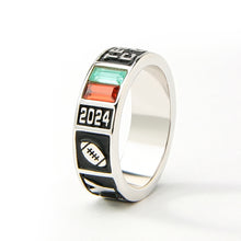 Load image into Gallery viewer, Personalized Name School Ring – Custom Graduation Gift