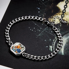 Load image into Gallery viewer, Personalized Temperature-Sensitive Photo Bracelet – Magic Color-Changing Men’s Bracelet