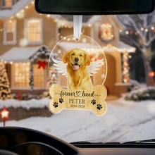 Load image into Gallery viewer, 🎄 Personalized Pet Memorial Ornament – Pet Loss Keepsake Gift for Dog Lovers