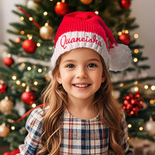 Load image into Gallery viewer, Personalized Embroidered Name Santa Hat – Christmas Gift for Family