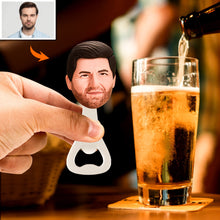 Load image into Gallery viewer, Personalized Custom Bobblehead Bottle Opener