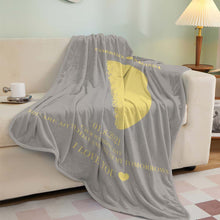 Load image into Gallery viewer, Custom Moon Phase Blanket – Personalized Names Multistyle Background Gift