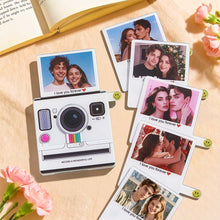 Load image into Gallery viewer, Custom Instant-Style Photo Music Fridge Magnet – Light-Up Songs Gift