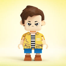 Load image into Gallery viewer, Fully Customizable Cute Giant Minifig – Personalized Full-Body Brick Figure Gift for Him