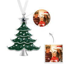 Load image into Gallery viewer, Personalized Projection Ornament Custom Photo Tree for Christmas Gifts