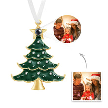 Load image into Gallery viewer, Personalized Projection Ornament Custom Photo Tree for Christmas Gifts