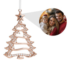 Load image into Gallery viewer, Personalized Projection Ornaments Christmas Shape with Stone Photo Ornaments Christmas Gifts For Family