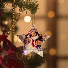 Load image into Gallery viewer, Personalized Photo Christmas Ornament – Custom Family Gift