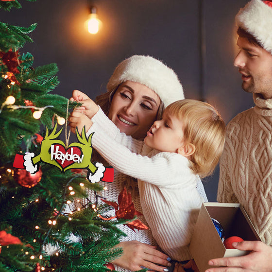 Personalized Name Family Christmas Ornament – Unique Holiday Gift