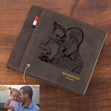 Load image into Gallery viewer, Custom Photo Wallet for Men & Women – Personalized Christmas Gift Idea