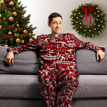 Load image into Gallery viewer, Custom Face Christmas Pajamas – Festive Personalized Sleepwear