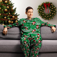Load image into Gallery viewer, Custom Face Christmas Pajamas – Festive Personalized Sleepwear