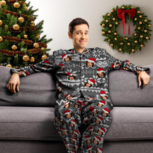 Load image into Gallery viewer, Custom Face Christmas Pajamas – Festive Personalized Sleepwear