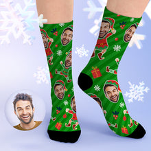 Load image into Gallery viewer, Personalised Photo Socks – Custom Funny Face Christmas Gifts