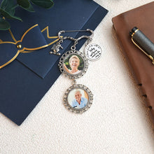 Load image into Gallery viewer, Personalized Graduation Cap Memorial Tassel Brooch Pin – Class of 2025 Sympathy Gift