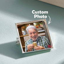 Load image into Gallery viewer, Personalized Memorial Wedding Lapel Pin with Photo