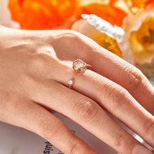 Load image into Gallery viewer, Custom Photo Projection Ring – Personalized Open Ring for Women