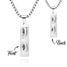 Load image into Gallery viewer, Custom Eyes Photo Necklace