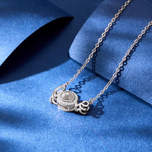 Load image into Gallery viewer, Custom Love Projection Necklace – Personalized Picture Jewelry Silver