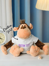 Load image into Gallery viewer, Personalized Animal Plush Stuffed Toy – Baby Birth Announcement Gift