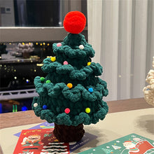 Load image into Gallery viewer, Crochet Christmas Tree Handmade Knitted Ornament – Christmas Day Gift