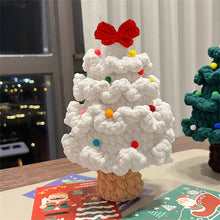 Load image into Gallery viewer, Crochet Christmas Tree Handmade Knitted Ornament – Christmas Day Gift
