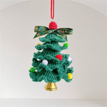Load image into Gallery viewer, Crochet Christmas Tree Handmade Knitted Ornament – Christmas Day Gift