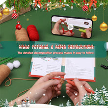 Load image into Gallery viewer, Christmas Gingerbread Man DIY Crochet Kit for Beginners –Gift