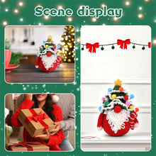 Load image into Gallery viewer, Christmas Gnome DIY Crochet Kit for Beginners –Gift for Adults & Kids