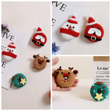 Load image into Gallery viewer, Christmas Donut DIY Crochet Kit for Beginners | Gifts for Adults and Kids
