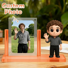 Load image into Gallery viewer, Custom 1 Person 3D Mini Figure – Personalized Toy Figure from Photo Gift