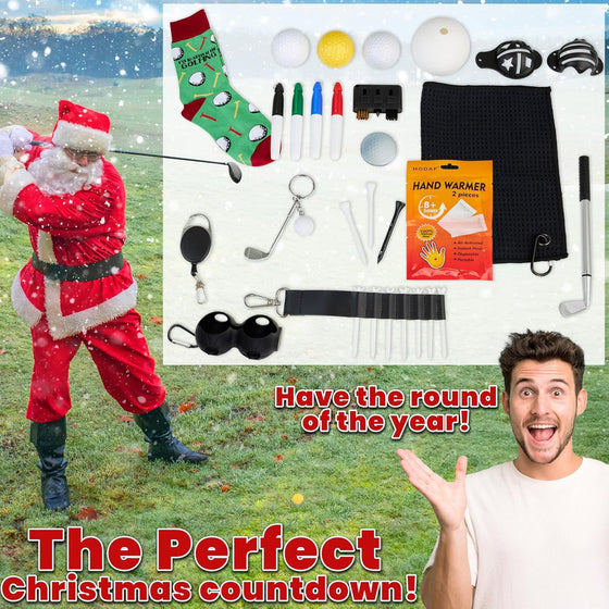 Golf Christmas Advent Box – Countdown Gift Set for Golf Lovers