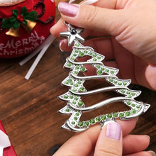 Load image into Gallery viewer, Personalized Projection Ornaments Christmas Shape with Stone Photo Ornaments Christmas Gifts For Family