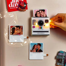 Load image into Gallery viewer, Custom Instant-Style Photo Music Fridge Magnet – Light-Up Songs Gift