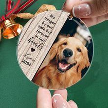 Load image into Gallery viewer, Personalized Pet Christmas Ornament with Photo