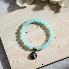 Load image into Gallery viewer, Custom Moon Phase Beads Bracelet – Luminous Gift for Her