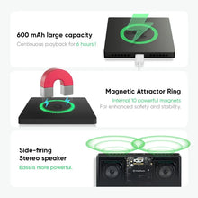 Load image into Gallery viewer, FridgeBeats 4.0 Custom Music & Photo Fridge Magnet with Bluetooth