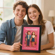 Load image into Gallery viewer, Custom Cartoon Full-Body Figure Portrait – Personalized Toy Box Art & Photo Frame Decoration