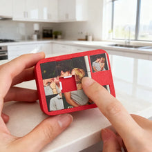 Load image into Gallery viewer, Custom Music Sliding Photo Puzzle Ring Box Unlock a Personalized Gift with Music Photo & Voice Christmas Gifts Wedding Gift